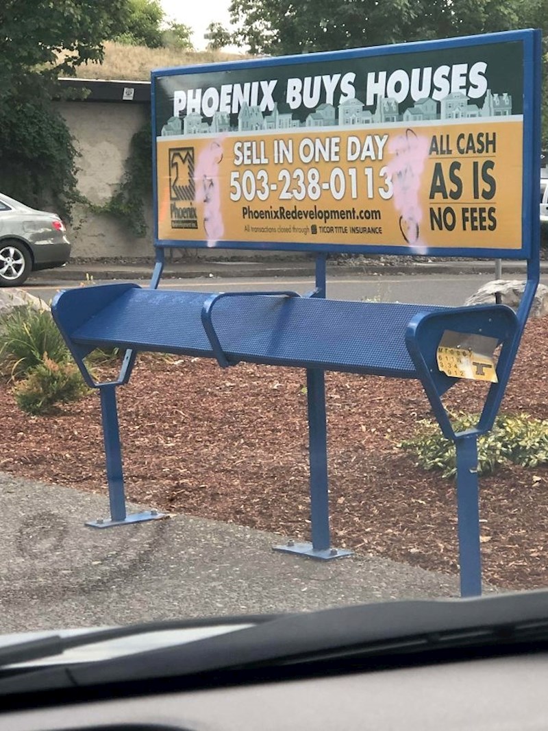 Što kažete na ove "klupe" u Portlandu, SAD?