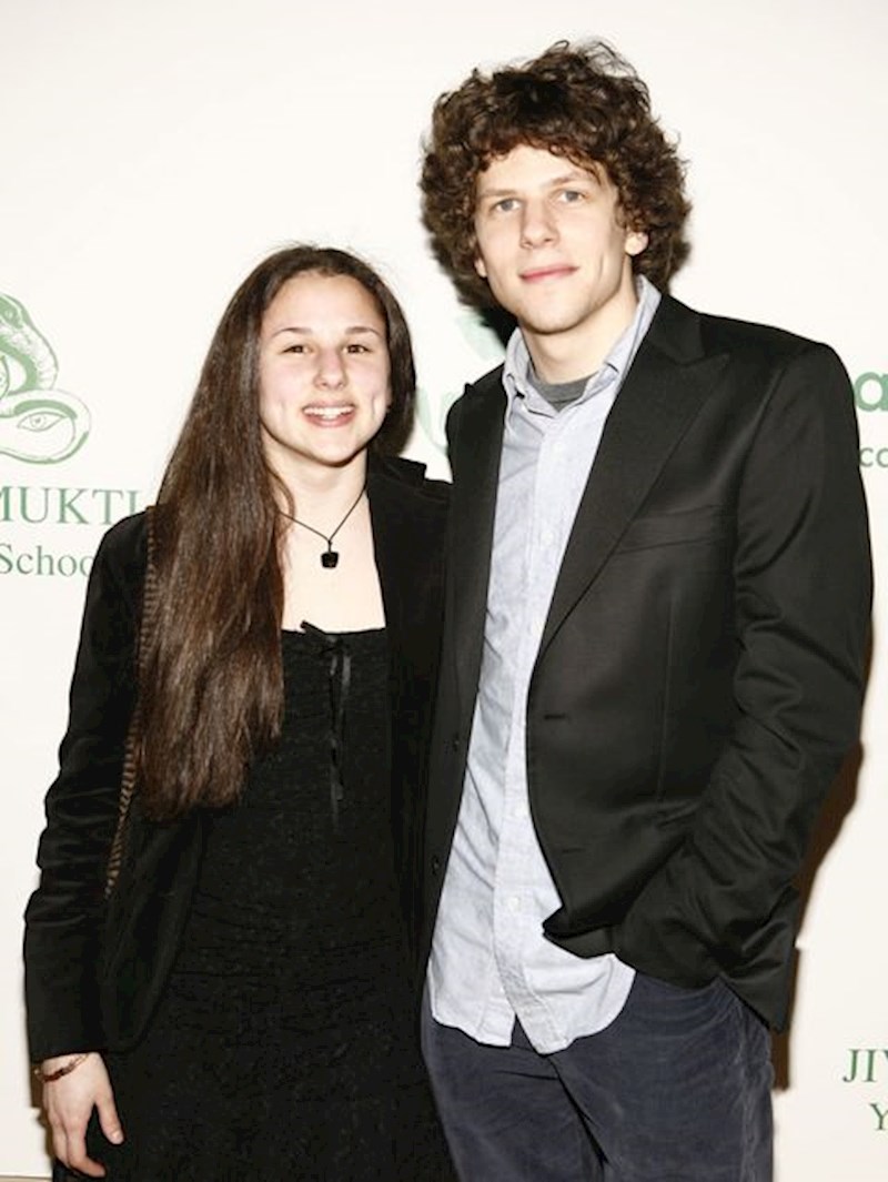 Jesse Eisenberg i sestra Hallie Eisenberg