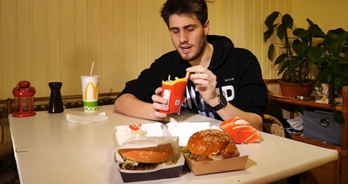 VIDEO Je li bolji McDonald'sov ili obični burger? Naručio je oba i napravio usporedbu