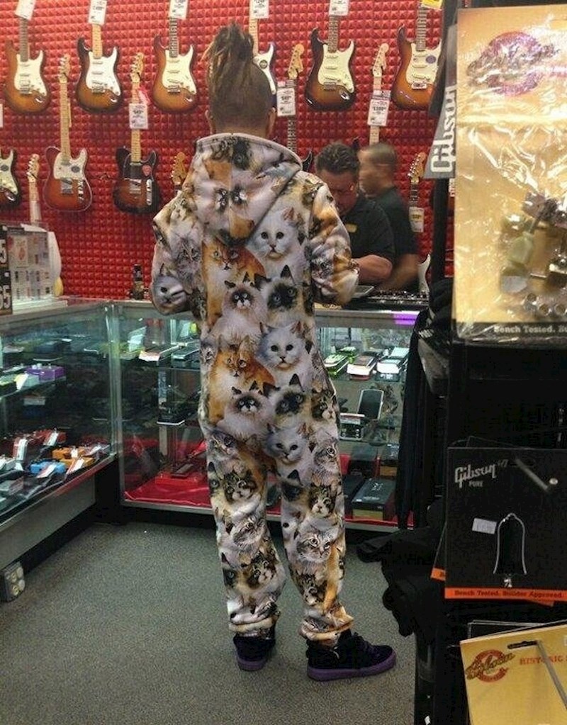 "Kladim se da ovaj lik voli mačke."