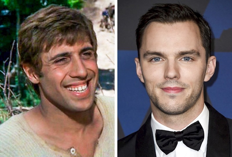 Adriano Celentano i Nicholas Hoult s 29 godina
