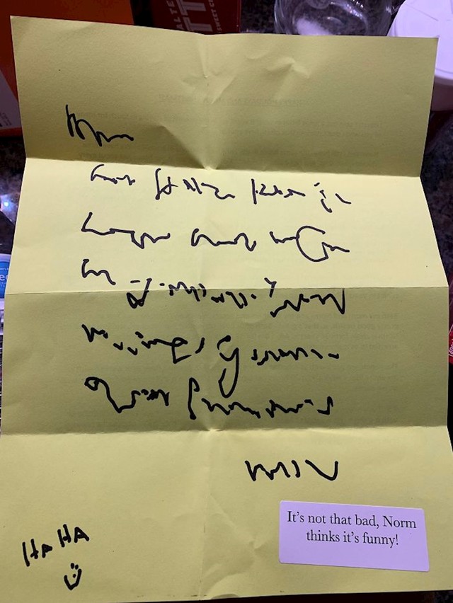 Muškarcu su otkrili Parkinsonovu bolest pa je odlučio ženi napisati božićno pismo.