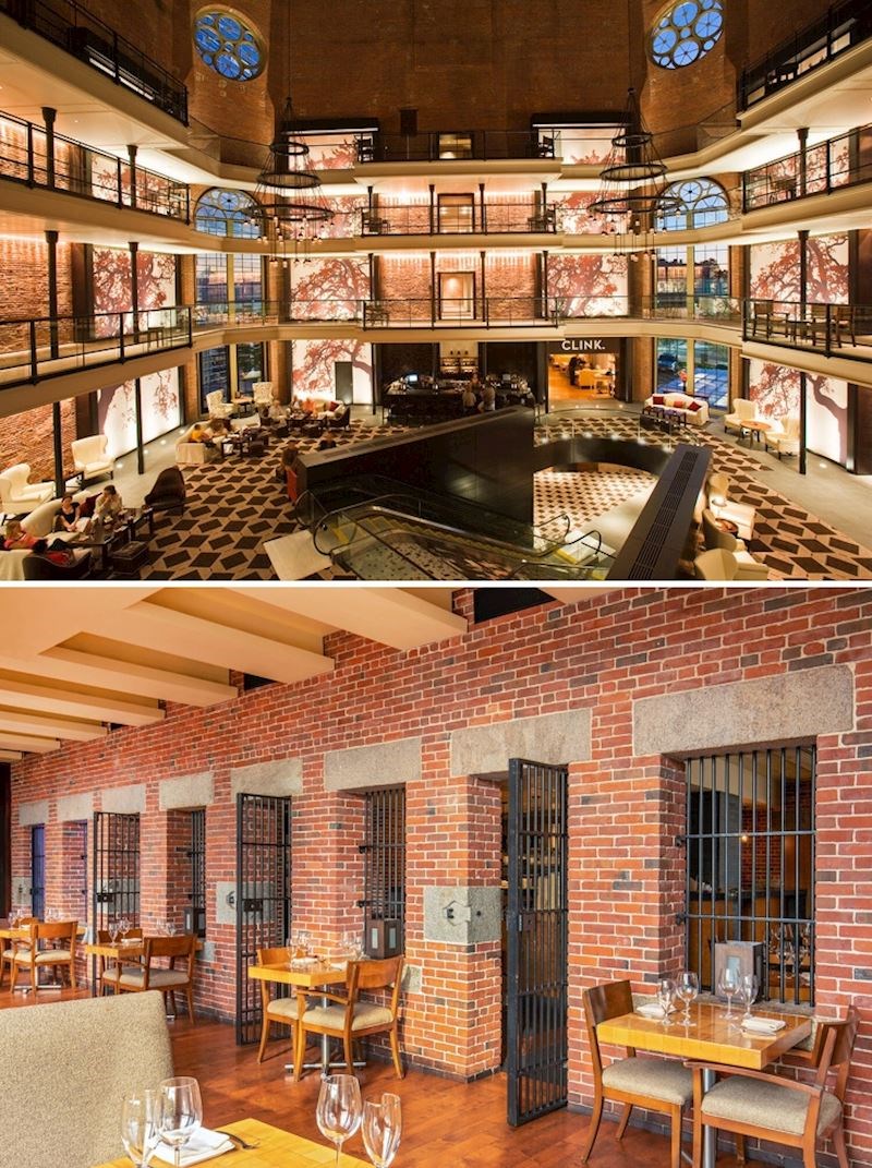 Liberty Hotel u Bostonu je nekad bio zatvor.