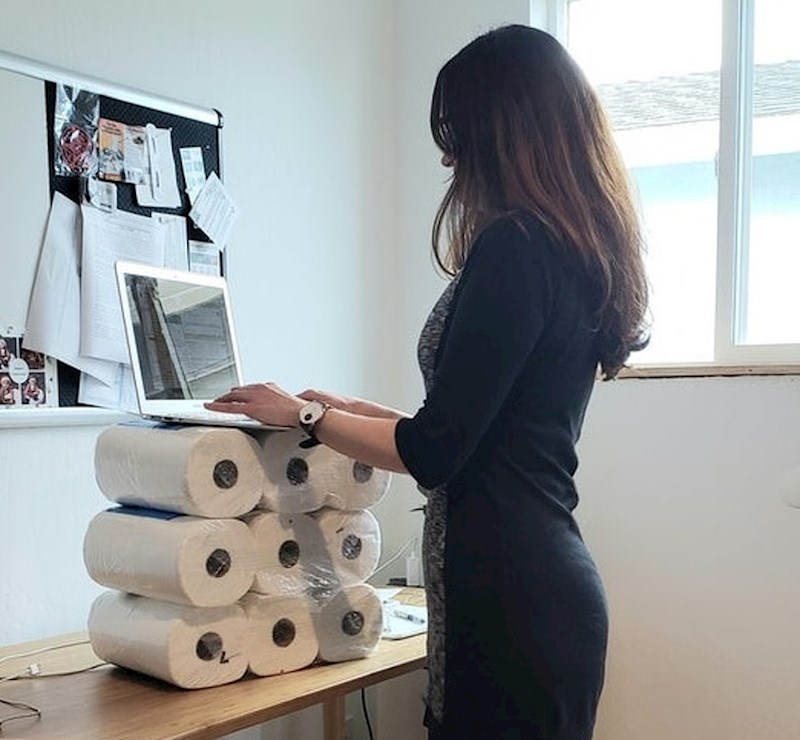 "Prilagodila sam sebi visinu da ne moram sjediti dok radim."