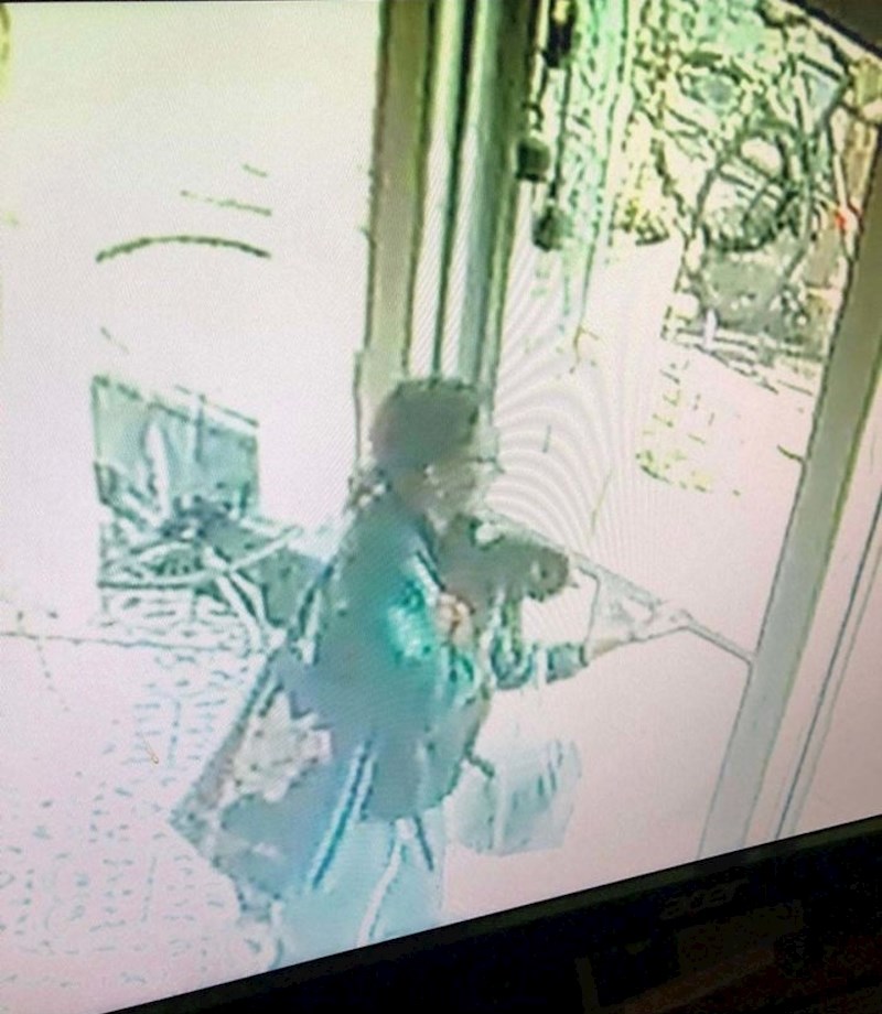 Ova žena je ukrala mačku iz cvjećarnice. Mačka je bila ljubimica vlasnice cvjećarnice.