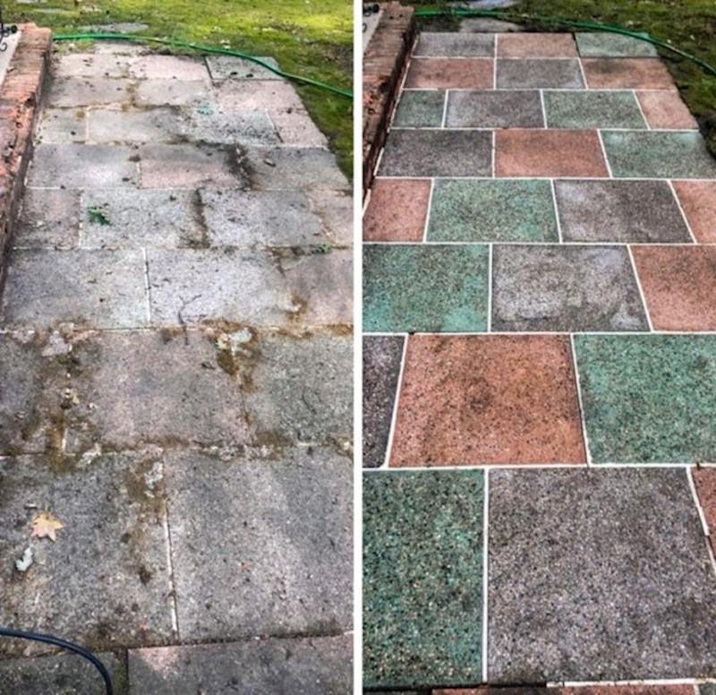 "Ovo je bio prvi put da sam radio visokotlačno čišćenje vodom. Nisam bio razočaran."