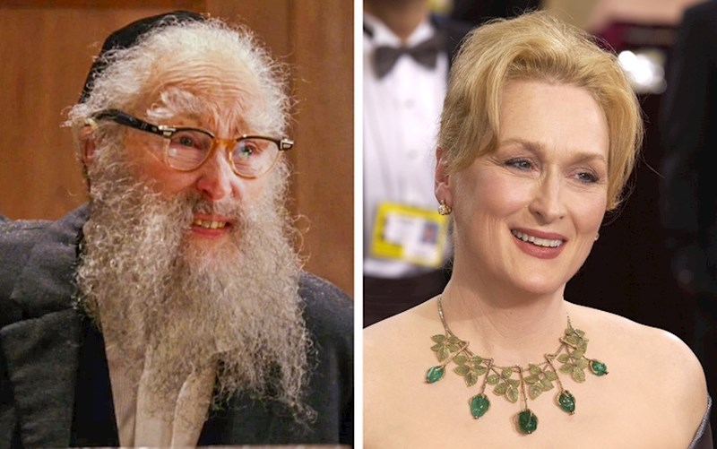 Meryl Streep kao Rabin u mini-seriji "Anđeli u Americi" (2003)