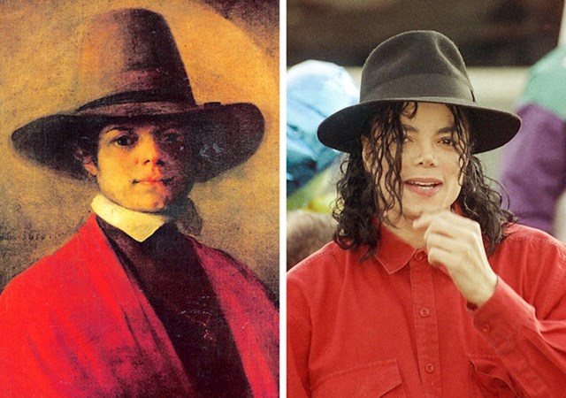 Barent Fabritiusov portret i Michael Jackson
