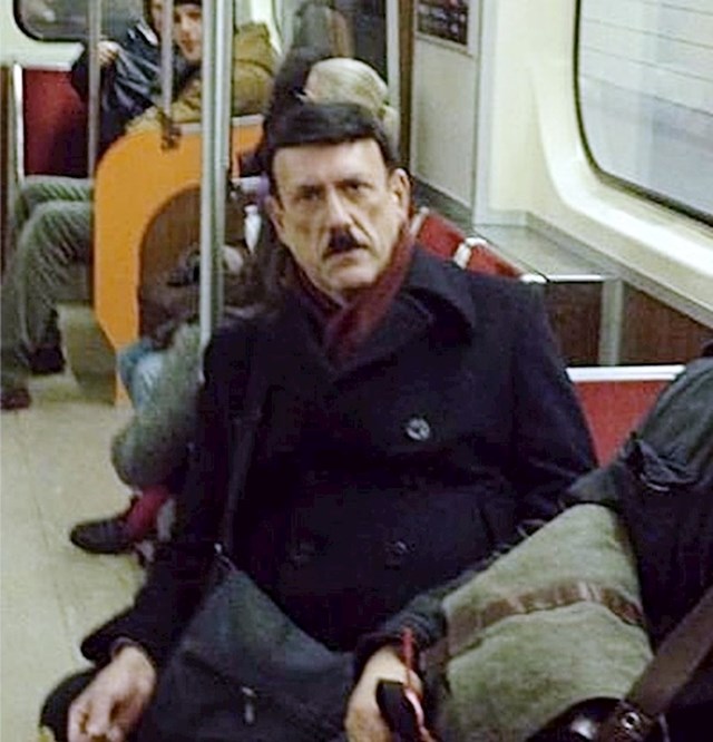 "Skoro sam se usrao kad sam vidio ovog gospodina u metrou."