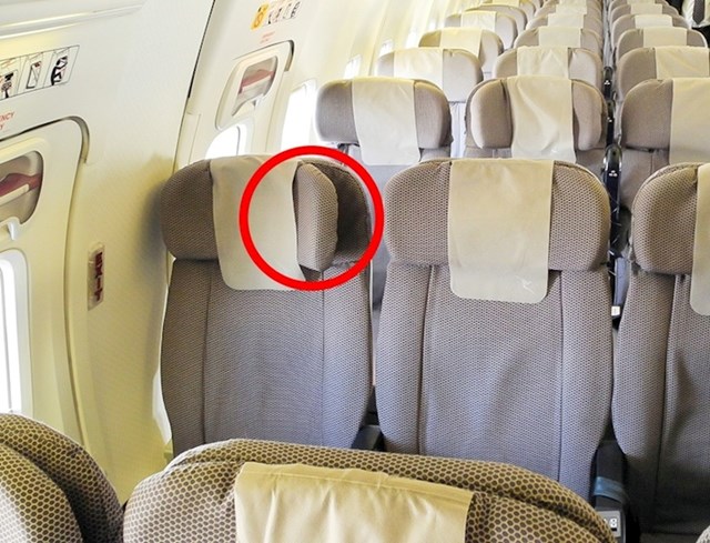 Sjedala u zrakoplovu se mogu prilagoditi kako biste ugodnije spavali.