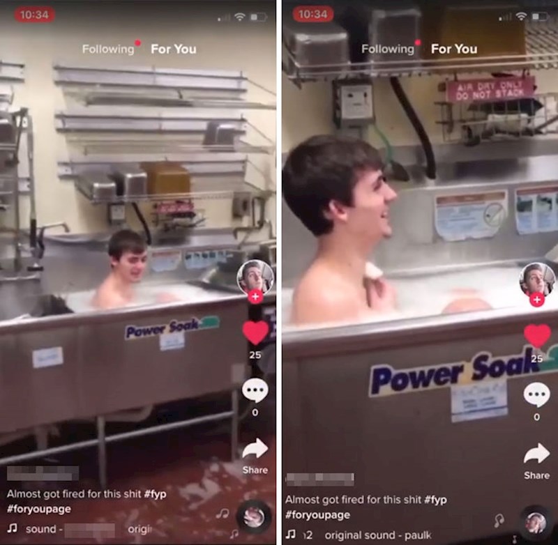 Radnik restorana se kupao u kuhinji, i to tamo gdje se pere suđe i pribor za jelo.