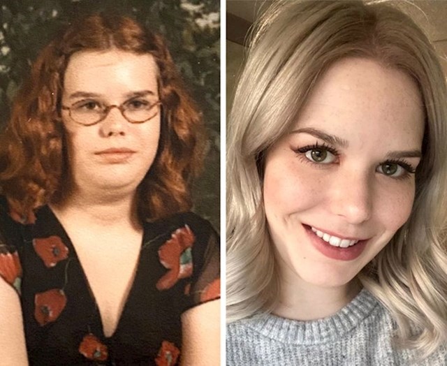 "Na lijevoj fotki sam imala 12 godina, na desnoj imam 27."