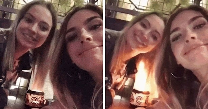 Htjela je slikati selfie s prijateljicom, no onda se osramotila u restoranu