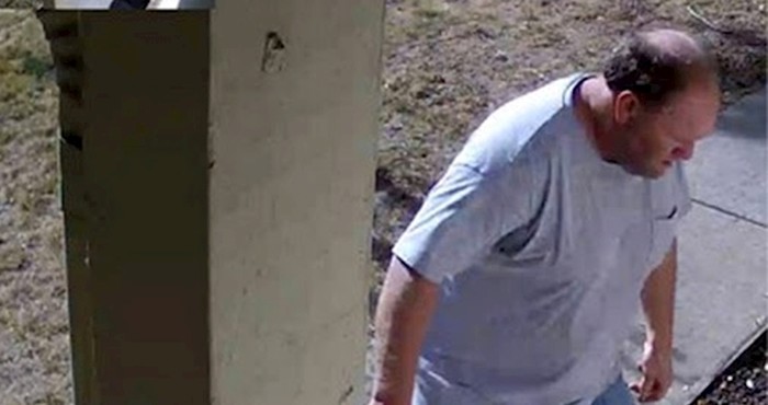 VIDEO Htio je ukrasti nečiji paket, vlasnik mu se osvetio na genijalan način