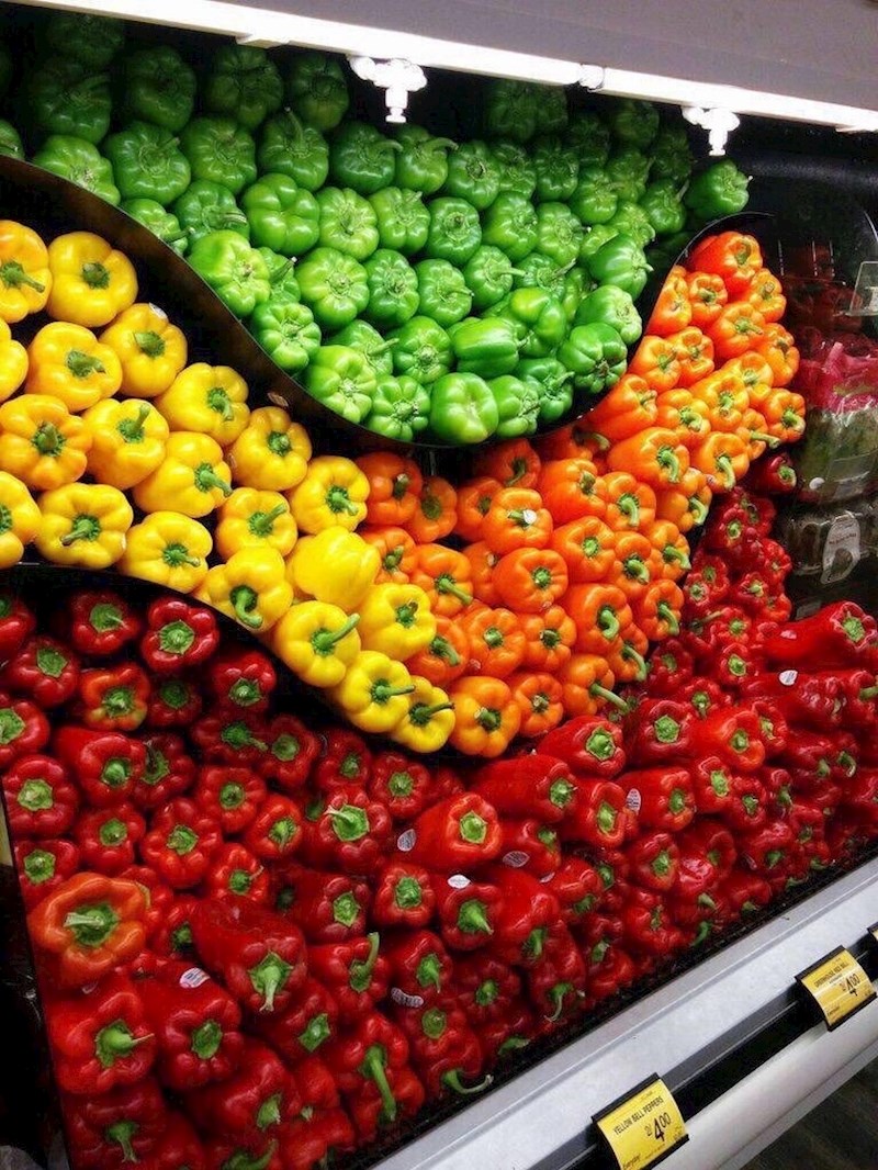 U ovom supermarketu radi pravi umjetnik.