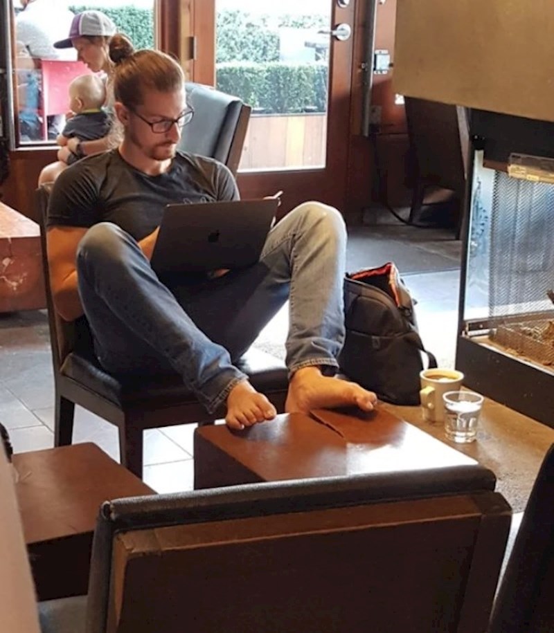 Uopće ga nije zanimalo što drugi misle.