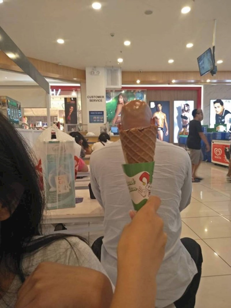 Sladoled s okusom ćelavca