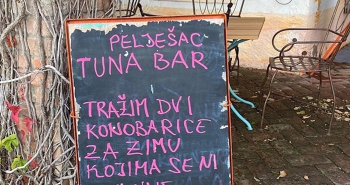 Dalmatinski restoran je ponovno nasmijao društvene mreže svojim natpisom, ovaj put traže radnice