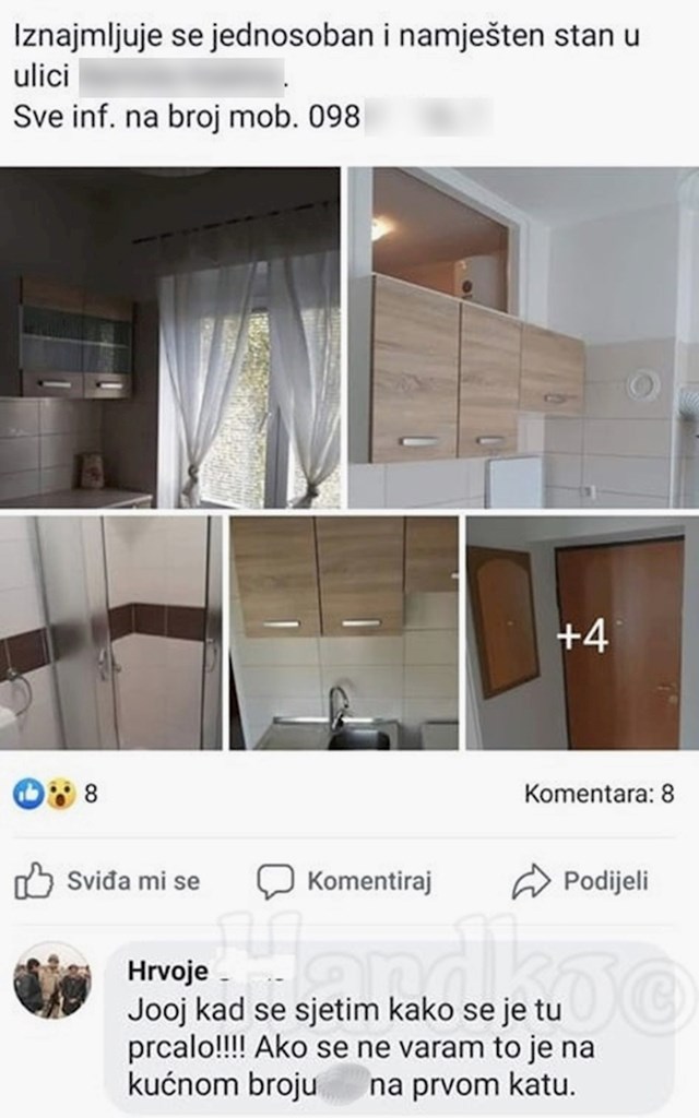 Evo što je napisao: