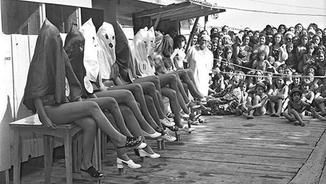 Natjecanje za titulu vlasnice najljepših nogu, Istanbul tijekom 1970-ih.