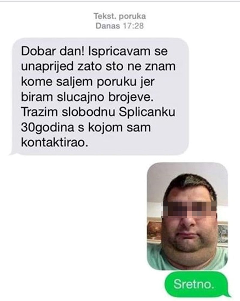 Je li odustao nakon ove poruke?