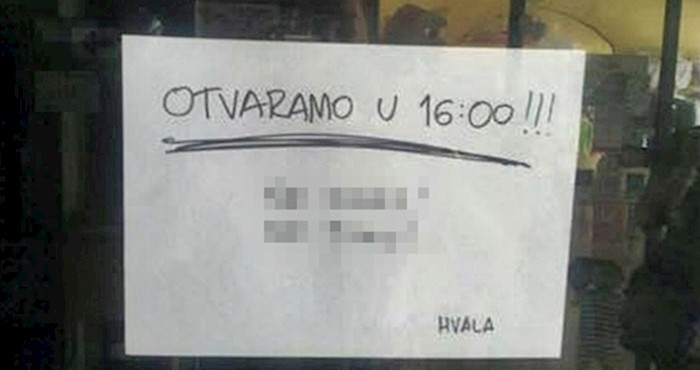 Vlasnik ove radnje je mušterijama na neočekivan način objasnio par stvari, evo što je napisao