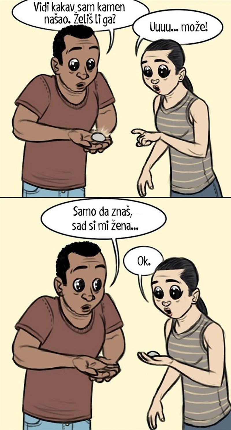 Pingvini: Kod mnogih vrsta pingvina mužjaci odabiru lijepi kamen koji će pokazati potencijalnoj partnerici. Ako joj se kamen svidi, parit će se s mužjakom.