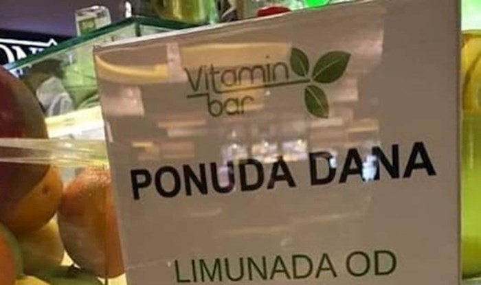 Bosanskohercegovački bar imao je u ponudi piće koje je nasmijali, ali i zbunilo goste
