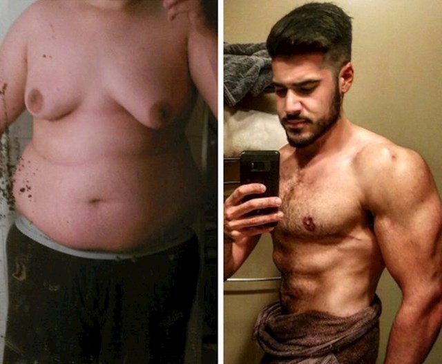"Zadnjih godina sam skinuo dosta kilograma. Dijeta + vježbe = rezultat!"