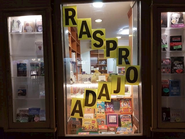 Rasprodaja postala je...