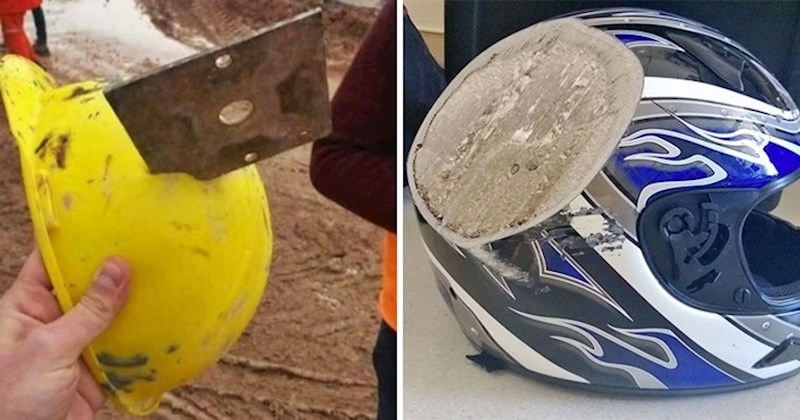 Ljudi su podijelili šokantne fotografije koje dokazuju da kacige zaista spašavaju živote