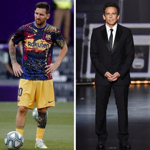 Lionel Messi i Ben Stiller - 170 cm