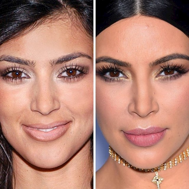 Kim Kardashian (25 i 35 godina)