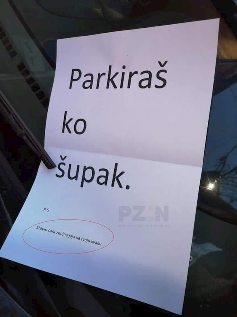 Sami kraj poruke je najgori...