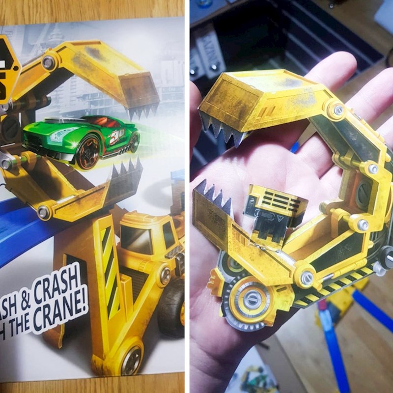 "Naručili smo ovo za svog 3-godišnjeg sina. Mislili smo da je unutra igračka, no dobili smo samo isprintanu igračku. Sramota."