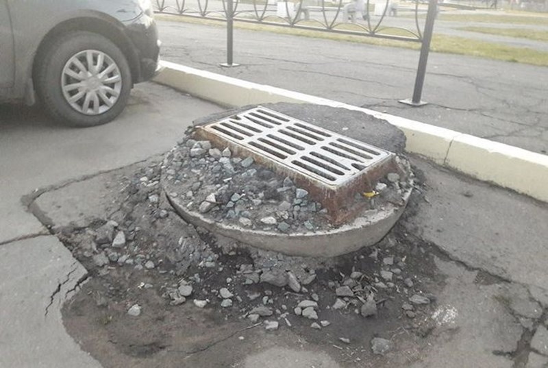 Ne baš najbolja odvodnja na svijetu...