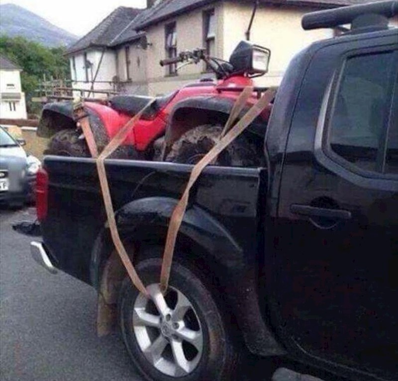 Ovo ne izgleda baš sigurno. Vidite li zašto?