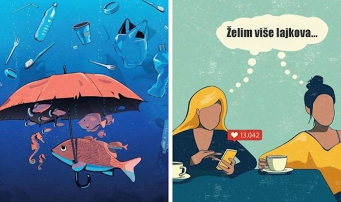 20 ironičnih ilustracija koje pokazuju kako današnji svijet zapravo funkcionira