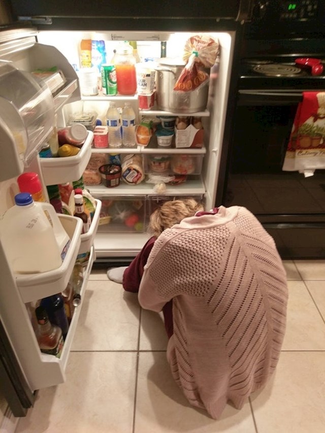 "Moja žena se žalila da u hladnjaku nemamo ništa zanimljivo za jesti."