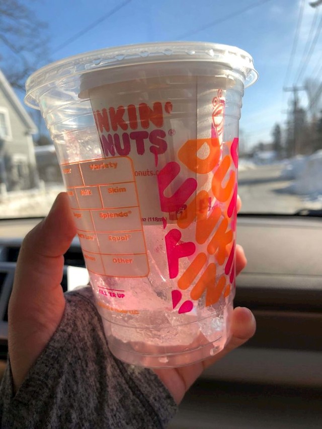 "Naručila sam Espresso i zamolila ih da naprave da bude jako hladan."