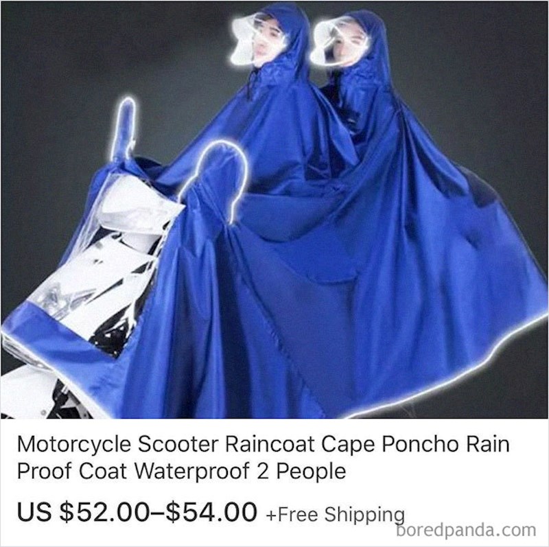 Poncho za skuter i zaštitu od kiše