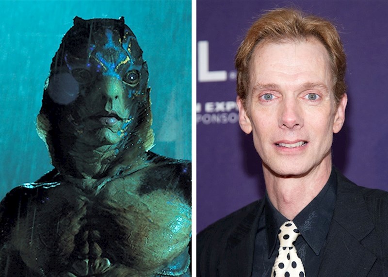 Doug Jones kao čovjek-amfibija u filmu "Oblik vode" (2017)