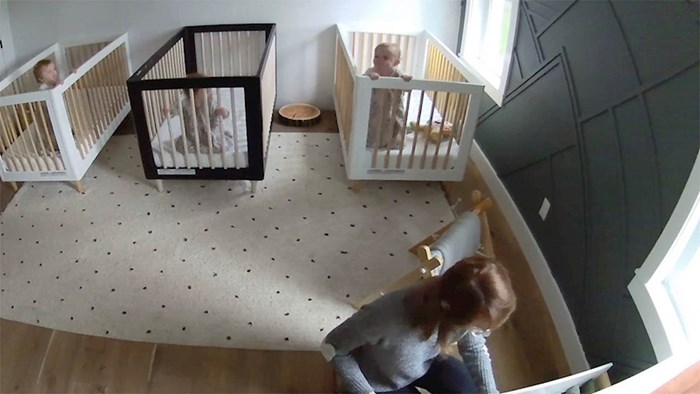 VIDEO Dok je mama spremala stvari, kamera je snimila urnebesnu scenu u dječjoj sobi
