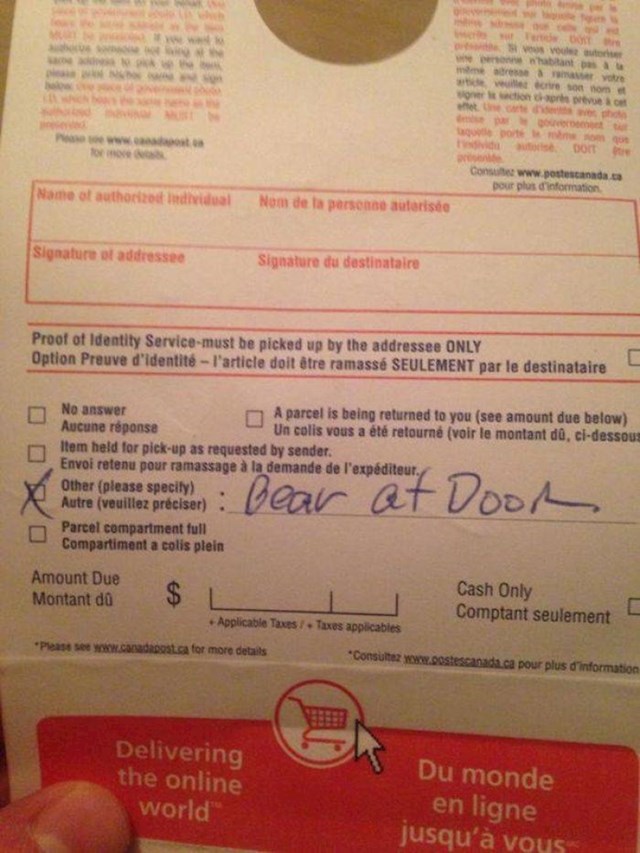 Poštar nije mogao dostaviti paket jer je blizu ulaznih vrata kuće bio... medvjed.