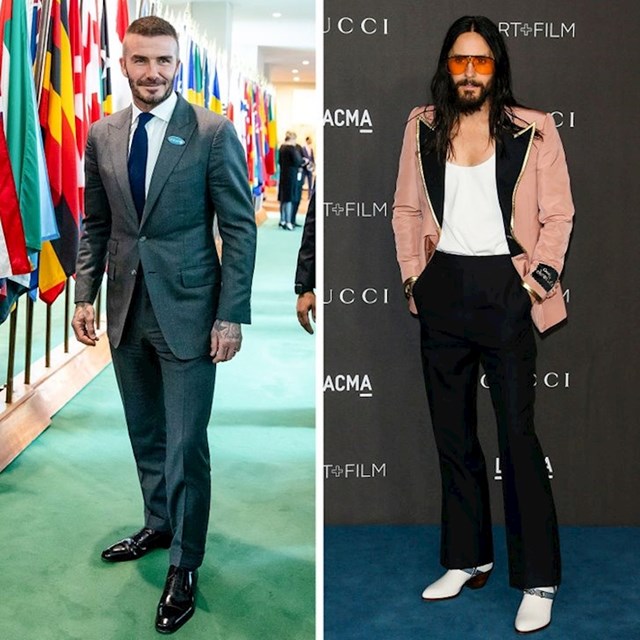 David Beckham i Jared Leto - 180 cm