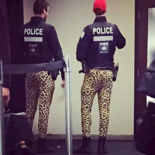 Ovi policajci su odlučili obući malo drugačiju uniformu...