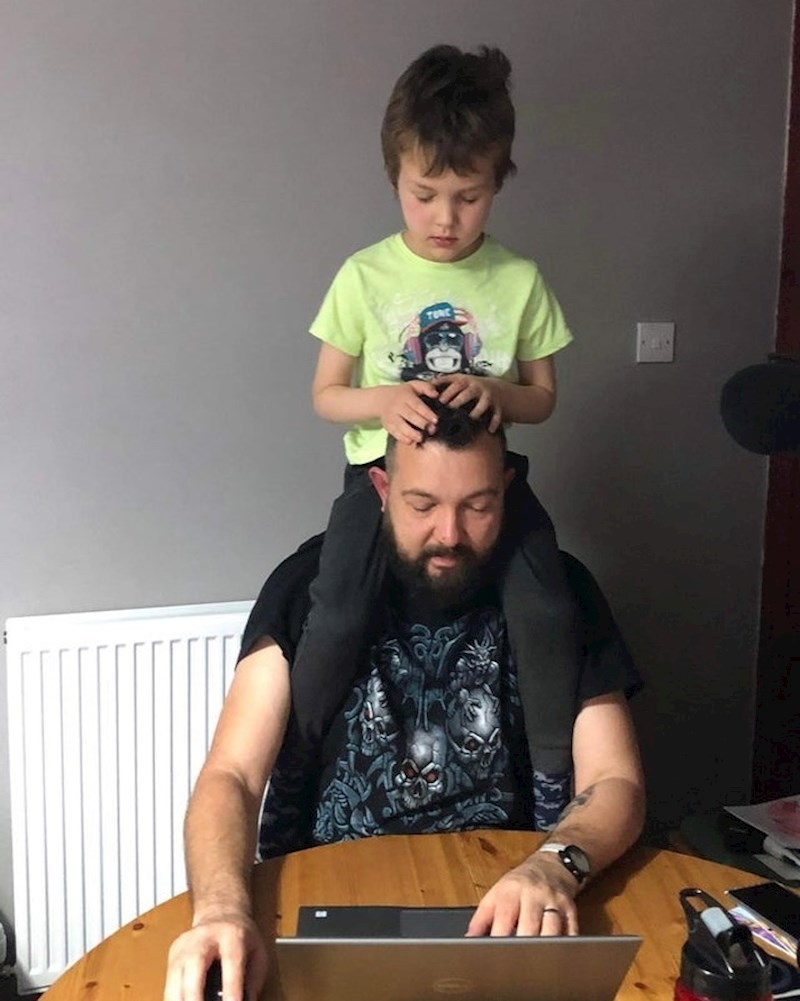 "Rad od kuće nije jednostavan kad imate djecu."