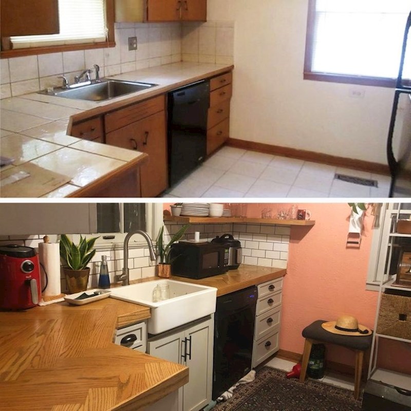 "Iako ova kuhinja još uvijek ima neke mane, puno nam je bolja nego prije."