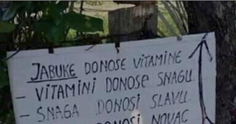 Ova "reklama" za jabuka je istovremeno i dobra i loša, pogledajte što je netko napisao