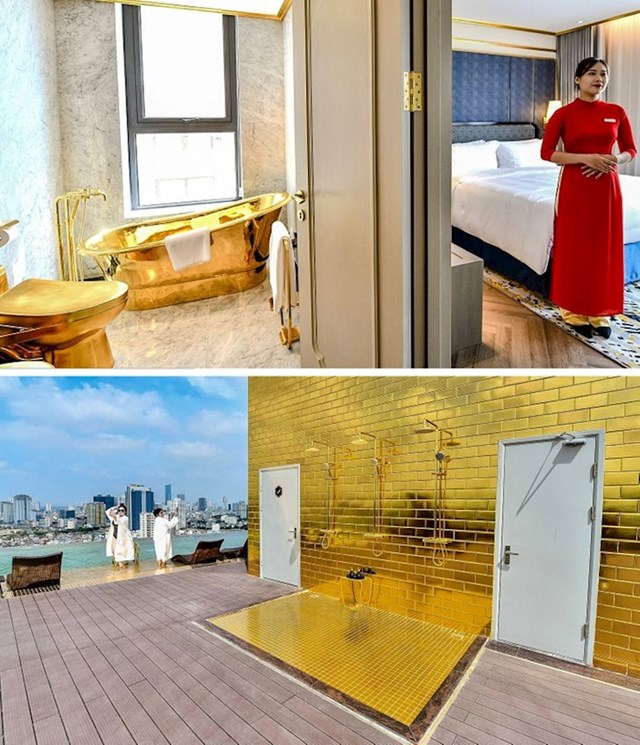 Ovaj hotel u glavnom gradu Vijetnama ima dijelove koji su napravljeni od pravog zlata.